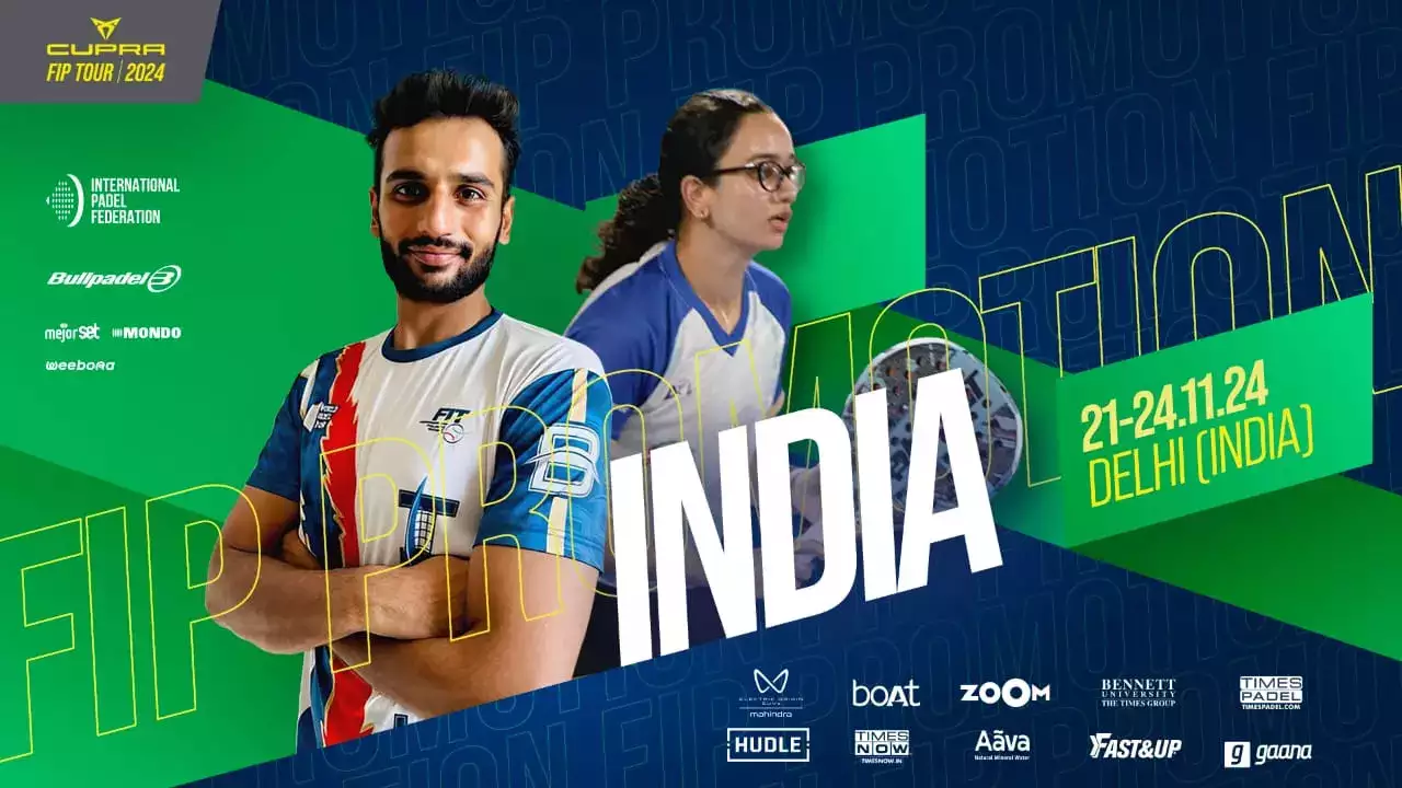 Jenai Sanghai-Vaibhavi Deshmukh In Focus As Quarterfinal Action Begins At FIP Promotion India Padel Open