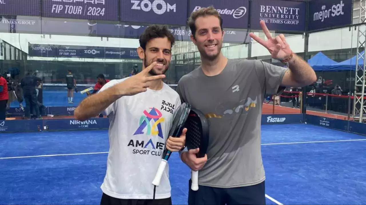 Sergi Guimet Bigas, Joel Olivera Palos vs Pol Alsina, Edu Altimires Ros: Alsina-Ros Stun Top-Seeded Opponents At FIP Promotion India Padel Open