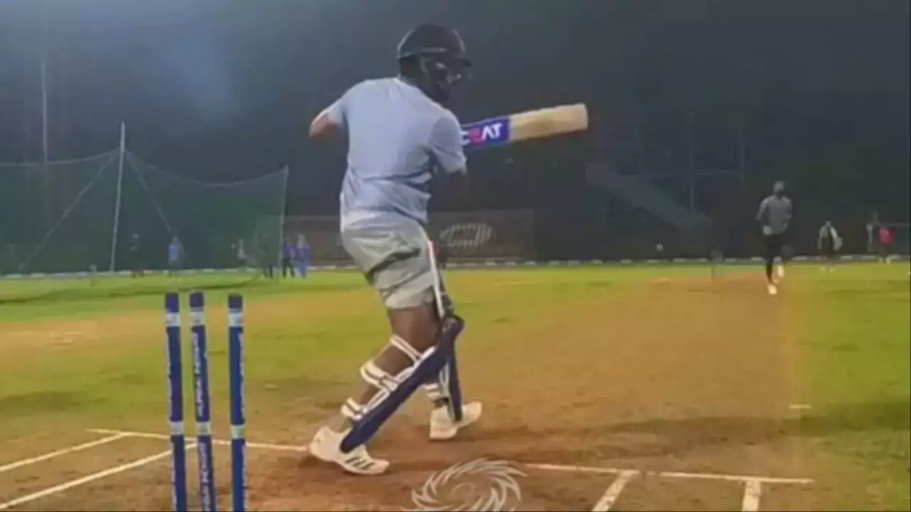 Rohit Sharma Faces Hardik Pandya In Nets Ahead Of Champions Trophy Selection, Video Goes Viral- WATCH