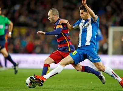 Barcelona beat Espanyol 3-1 in derby