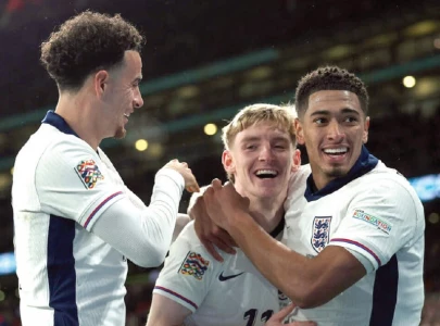 England secure Nations League promotion