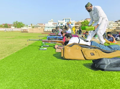 Huzaifa, Ahsan excel in shooting event