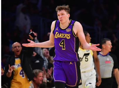 Dalton Knecht’s standout performance: rookie ties 3-point record in Lakers' 124-118 win over Jazz