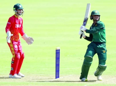 Zim beat Pak by 80 runs on DLS