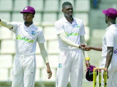 Alzarri Joseph wraps West Indies' win