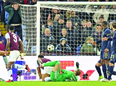 Aston Villa denied late winner against Juventus