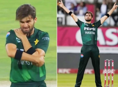 Injury forced Shaheen Afridi off the field in second T20 against South Africa