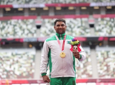 Paralympic medalist Haider Ali honoured with Rs5m cash prize