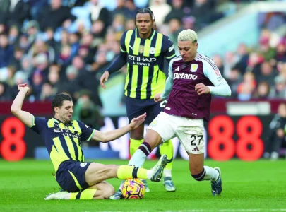 Villa stun crisis-hit Man City