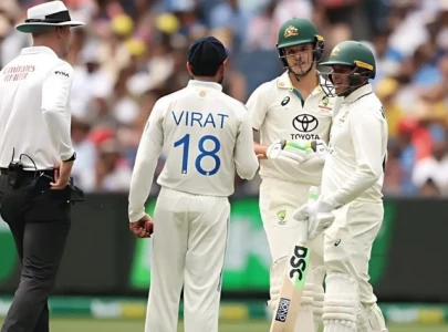 WATCH: Virat Kohli shoulders Sam Konstas mid-pitch during Boxing Day Test