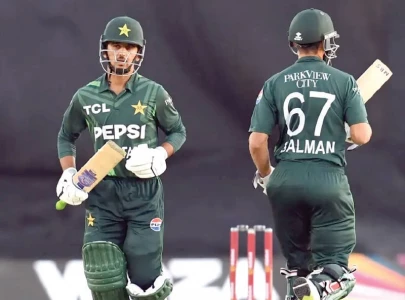 Saim, Salman move up in ICC ODI rankings