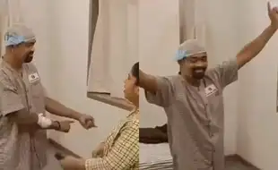 Vinod Kambli Moves Towards Recovery; Dancing Clip From Hospital Goes Viral - Watch