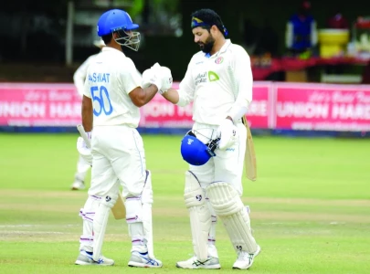 Shahidi, Bennett star as Afg draw Zim Test