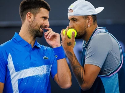 Djokovic-Kyrgios doubles run ends