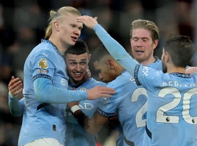 Haaland’s double helps Manchester City crush West Ham 4-1