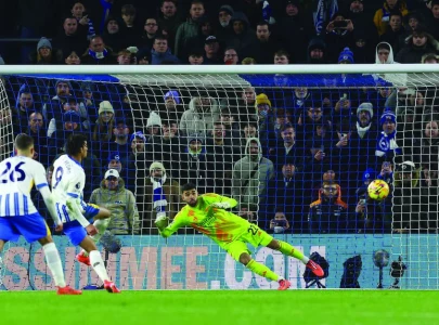 Arteta aghast at Brighton penalty