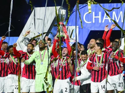 Milan thrash Inter in Italian SuperCup final