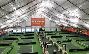 Largest Indoor Pickleball Facility With 19 Courts Opens In New Jersey's Robbinsville