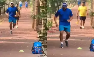 [Watch]: Rohit Sharma Sets Clear Fitness Goals Ahead Of ICC Champions Trophy; Sweats Hard At BKC In Viral Video