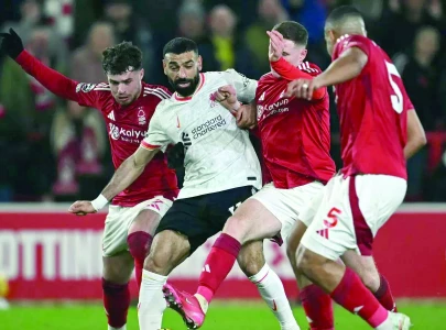 Liverpool frustrated by Forest