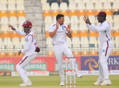 West Indies break 113-year old tradition in first Test against Pakistan